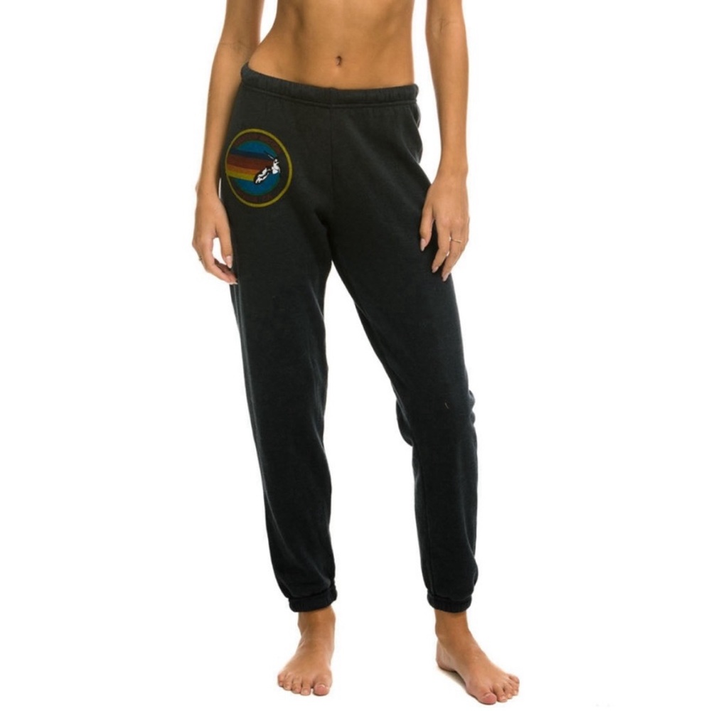 AVIATOR NATION VENICE SWEATPANTS - CHARCOAL